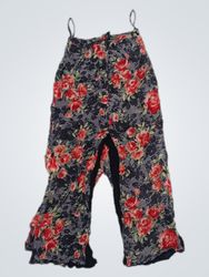 Rene Derhy Collection Floral Print Wide Leg Jumpsu..