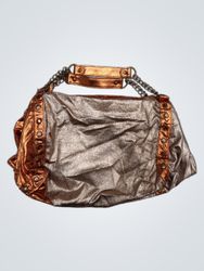 IDEA DESIGN CONCEPTS Metallic Handtasche