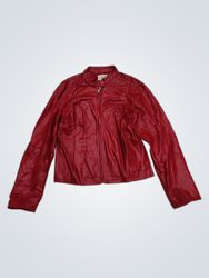 Vera Pelle Conbipel Red Jacket