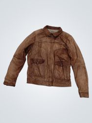 Massimo Dutti Leather Jacket