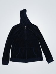 Juicy Couture Moletom de Veludo com Capuz