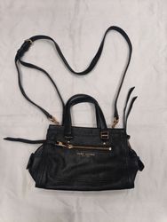 Marc Jacobs Black Leather Satchel Bag