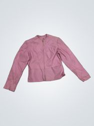 ARM'S REAL LEATHER PINK JACKET