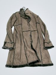 Liz Claiborne Faux Shearling Lined Coat