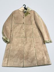 Melrose Faux Suede Shearling Lined Coat