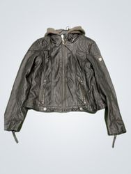 Gipsy Leather Jacket with Hood