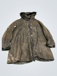 Brown Fur Lined Coat
