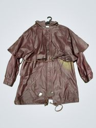 Maroon Leather Jacket