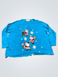 Tiara International Christmas Cardigan