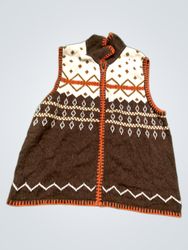 Christopher & Banks Women's Fair Isle Knit Vest