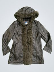 Donna Salyers' Fabulous Furs 100% Faux Fur Hooded ..