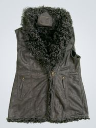 STARIT by ST.L Black Fur Vest