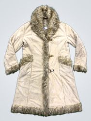 YILISI Women's Fur Trimmed Coat