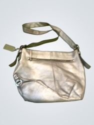 Coach Metallic Leather Shoulder Bag