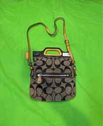 Coach Signature Canvas Crossbody Bag