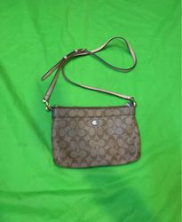 Coach Monogram Crossbody Bag