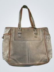 Coach Suede Tote Bag
