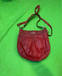Coach Leather Shoulder Bag