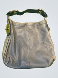 Coach Leather Hobo Handbag
