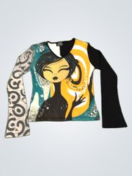 Copeline graphic long sleeve shirt