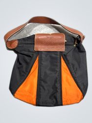 Black and Orange Handbag