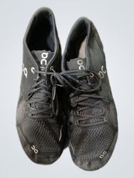 On Cloud Black Mesh Sneakers