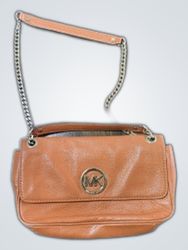 Michael Kors Tan Leather Crossbody Bag
