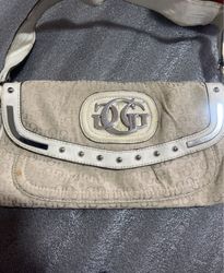 Guess GG Monogram Shoulder Bag
