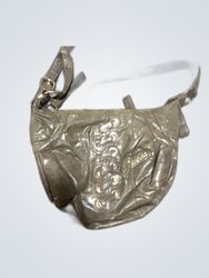 Guess Brown Leather Shoulder Bag