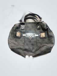 Guess Black Logo Small Handbag