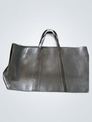 Coach Black Leather Tote Bag