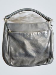Black Leather Shoulder Bag