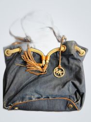 Michael Kors Denim Tote Bag