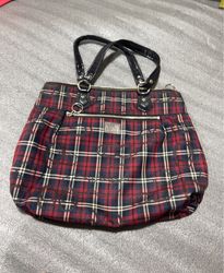 Coach Plaid Purse