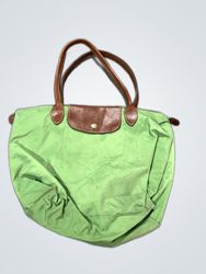 Longchamp Le Pliage Green Tote Bag