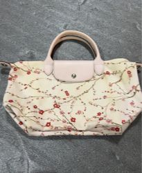 Longchamp Floral Handbag