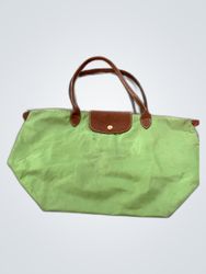 Longchamp Le Pliage Green Tote Bag