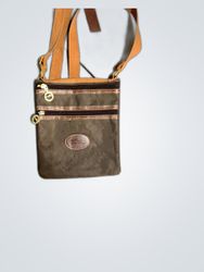 Filson Olive Canvas Crossbody Bag