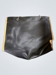 Black and Beige Tote Bag