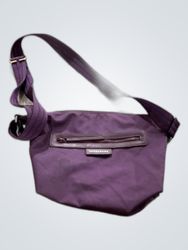 Longchamp Purple Nylon Small Handbag