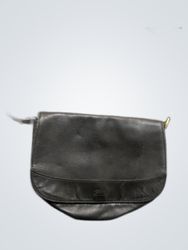 Furla Black Leather Crossbody Bag