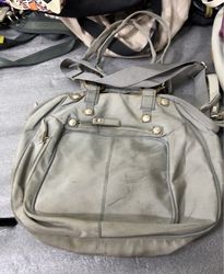 George & Gina Lucy Grey Canvas Handbag