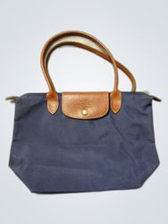 Longchamp Le Pliage Navy Tote Bag