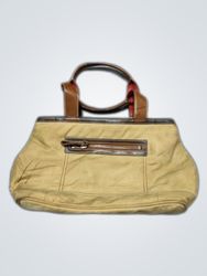 Coach Khaki Tote Handbag
