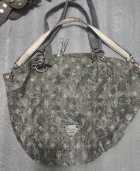 Guess Monogram Tote Handbag