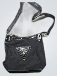 Guess Black Logo Crossbody Bag