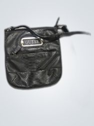 Guess Black Snake Print Crossbody Bag