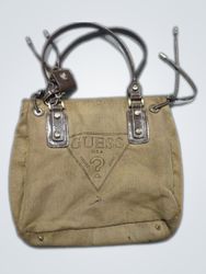 Guess Canvas Tote Handbag