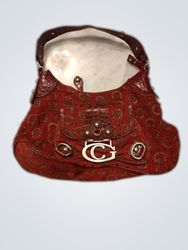 Guess Crocodile Embossed Hobo Bag