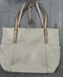 Michael Kors Leather Tote Handbag